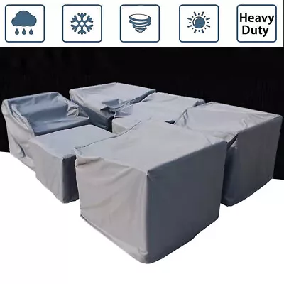 Heavy Duty Waterproof Garden Patio Furniture Cover For Rattan Table Sofa Outdoor • £6.14