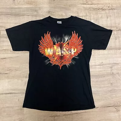 £20 • Buy WASP Band Tour T Shirt - The Crimson Idol - 15th Anniversary Tour 2007-08 Size L