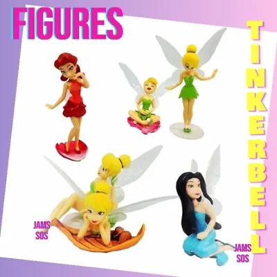 Tinkerbell Fairy Princess Action Miniature Figure Cake Topper Doll Toys Kids • £5.99