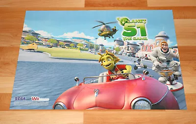 $59.92 • Buy Mario & Sonic At The Olympic Games / Planet 51 The Game PS3 Xbox 360 SEGA Poster