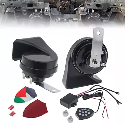 DC12V 10 Sound Waterproof Durable Car Motorcycle Horn Electric Music Snail Horn • $47.50