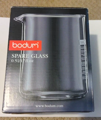 £19.76 • Buy Bodum Replacement Glass, 17 Oz - Ounce Spare Glass For French Press