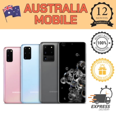 $415 • Buy Samsung Galaxy S20 S20+ S20Ultra S20FE 5G 256/128GB UNLOCKED & FREE EXPRESS POST