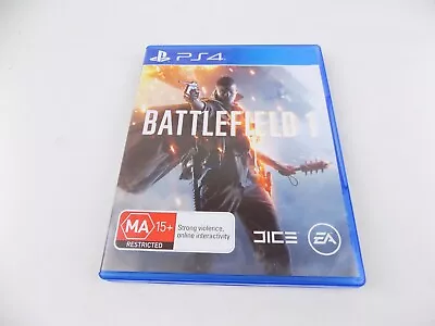 Mint Disc Playstation 4 Ps4 Battlefield 1 Free Postage • $12.90