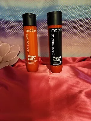 Matrix Total Results Mega Sleek Shea Butter Shampoo And Conditioner Set - 10.1oz • $23