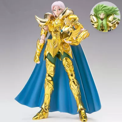 MC Saint Seiya Cloth Myth EX Gold Aries Mu With Shion Head Model Metal Cloth • $87.40