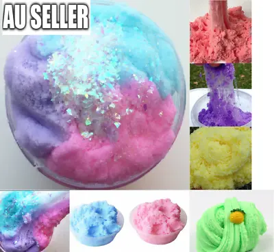 $9.99 • Buy Fairy Floss Cloud Slime Reduced Pressure Mud Stress Relief Kids Clay Toy 6 Color