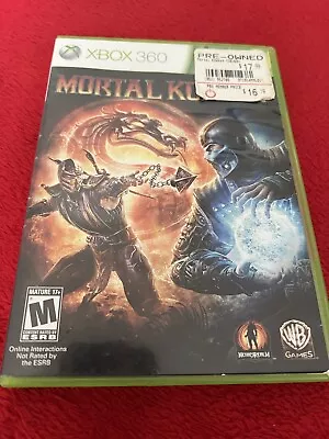 Mortal Kombat (Microsoft Xbox 360 2011) • $20