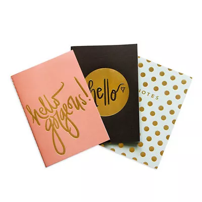 Set Of Three My Mind's Eye Trend Collection Notebooks Hello Gorgeous!  2 Others • $14.95