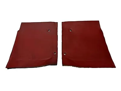 00-03 RED Honda S2000 Driver & Passenger Side Rear Leather Interior Trim Squares • $94.99