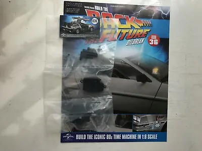 1:8 Scale Eaglemoss Back To The Future Build Your Own Delorean Issue 36 Complete • $63.86