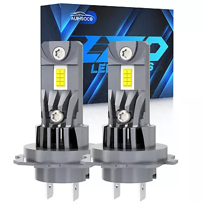 For VW Jetta Passat Golf H7 LED Headlights Bulbs Kit High Low Beam 80W 8000LM • $54.99