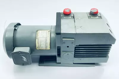 $799 • Buy Leybold D16b Trivac Vacuum Pump W/ Ge 5k49pn4167 Ac Motor 1hp 60hz 460v