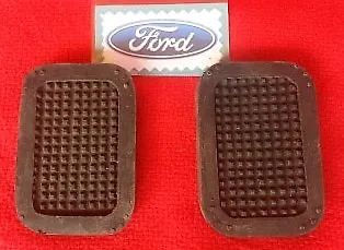 Ford Cortina Mark 1 + 2 Transit Van Brake Or Clutch Pedal Rubber Pad Sold Each • $6.10