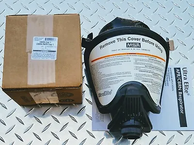 MSA Ultra-Elite CBRN Gas Mask With 40mm NATO CBRN Approved Filter Exp 12/2025 • $384.98