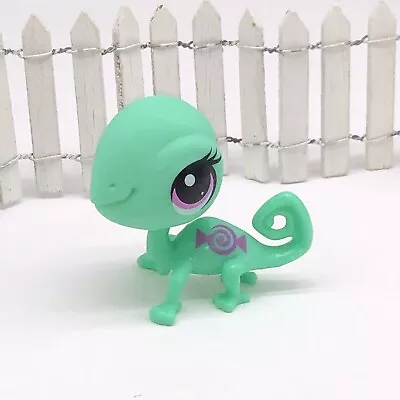 LITTLEST PET SHOP Lps 3318 GREEN BLIND BAG CHAMELEON Lizard Candy Swirl • $5.50