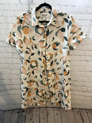 $29.99 • Buy Rachel Zoe Ladies 100% Linen Shirt Dress Sz (m) Never Worn