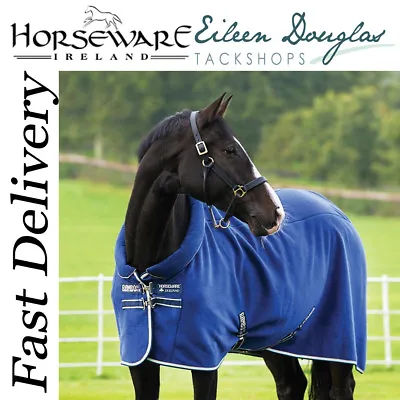 Horseware Rambo Cosy Fleece Rug Stable Travel Sweat Moisture Wicking Rugs • £120.95