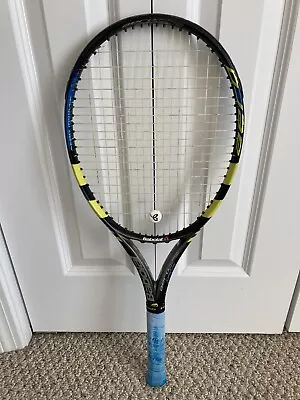 Babolat AeroPro Drive Woofer Grip 4 3/8 Rafa Nadal Tennis Racket A Spin Machine! • $199.95