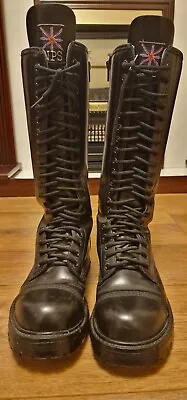 £59.99 • Buy NPS Boots Size UK 4 Made In England Real Leather Recently Resoled  RRP £219 Used