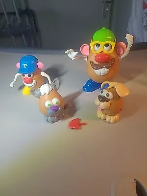 Mr. Potato Head Family Son Dog And Cat Pieces Accessories Glasses Lot B34 • $29.99