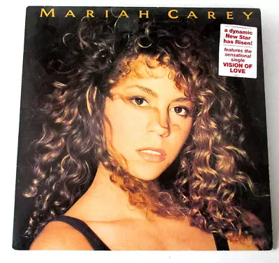 Mariah Carey - Self Titled LP - 1990 - CBS – 466815 1 W/Hype (EX) • $23.75