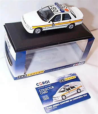 £30.35 • Buy VANGUARDS Ford Sierra Sapphire RS Cosworth 4x4 Sussex Police VA10014 Ltd Ed