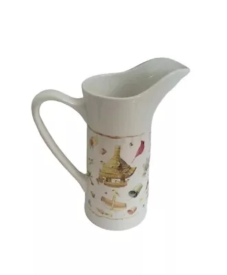 HALLMARK MARJOLEIN BASTIN PITCHER NATURES SKETCHBOOK BIRDS FLOWERS VINTAGE 1990s • $16.99