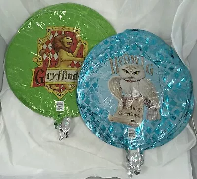 (19) Harry Potter Mylar Balloons - Hedwig Gryffindor Happy Birthday • $69.30