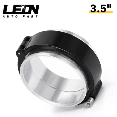 $27.79 • Buy 3.5'' 90mm Aluminum HD Intake V-Band Clamp Flange Intercooler Pipe Quick Release