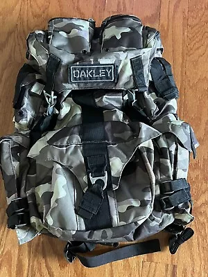 OAKLEY MECHANISM BACKPACK Trail Hiking Tactical AP Pack Bag Herb Green Camo • $299.99