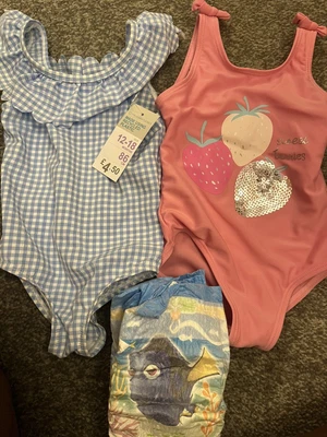 £0.99 • Buy 12-18 Month Swim Costume Bundle
