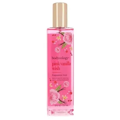 Bodycology Pink Vanilla Wish By Bodycology Fragrance Mist Spray 8 Oz For Women • $19.64