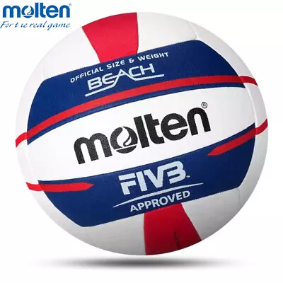 Original Molten Elite Beach Volleyball FIVB Approved V5B5000 Red/White/Blue • $65.76