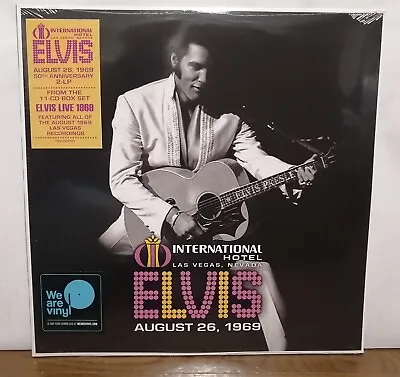 Elvis Presley International Hotel August 26 2-LP Hype Sticker New Sony Legacy • $35