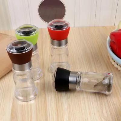 Kitchen Tool Spice Grinder Kitchen Gadgets Pepper Mill Portable Spice Jar • £4.84