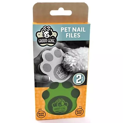 Multipet Groom Genie 3in Pet Nail File (2 Pack) • $7.95