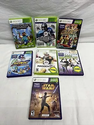 Xbox 360 Video Games Assorted 7pc Lot • $18.99