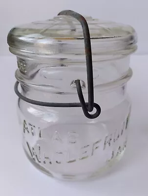 Vintage Atlas Whole Fruit Pint Wired Mason Jar With Lid  • $12.99