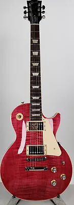 Gibson Les Paul Std 60s Fig Top Trans Fuc Electric Solidbody Guitar • $1204