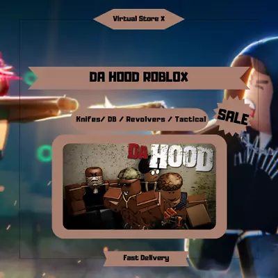 Roblox - DH - Da Hood - Knives / Revolvers / DB / Tacticals Cheapest!! • $6.17