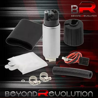 $31.99 • Buy 255 LPH Engine Electric High Pressure Inline Gas Fuel Pump/Injection Tank JDM