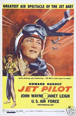 Jet Pilot John Wayne Cult Movie Poster Print • $6.49