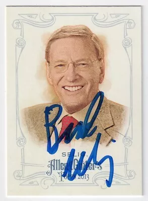 BUD SELIG Signed 2013 Allen & Ginter Card #300 - Hall Of Fame HOF Autograph • $22.95