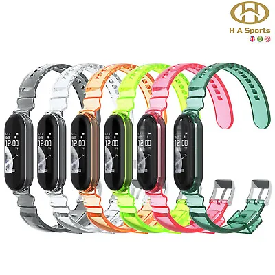 Quality Xiaomi Mi Band 3/4/5 Sport Wrist Band Watch Bracelet Buckle Strap UK • £4.59