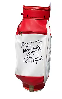 Christopher Mcdonald Signed Vintage Wilson Staff Golf Bag Jsa Coa Happy Gilmore • $975