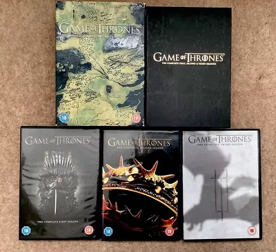 Game Of Thrones Seasons 1-3 DVD Box Set - Region 2 - Fabulous Condition • £4