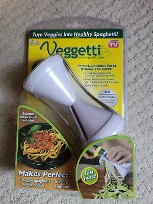 Veggetti Spiral Vegetable Cutter As Seen On TV.  New! • $5.95