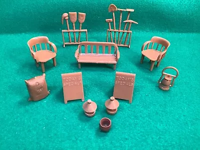 Marx 1950/60's Original Tan Plastic Western Town Lot • $24