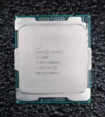 Genuine Intel Xeon W-2104 3.2Ghz Quad Core 8.25MB CPU P/N: SR3LH Tested • $7.99